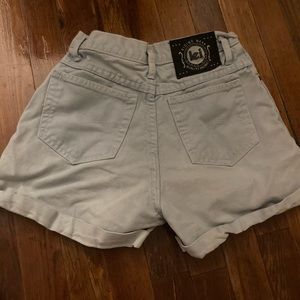 Cute high waisted jean shorts